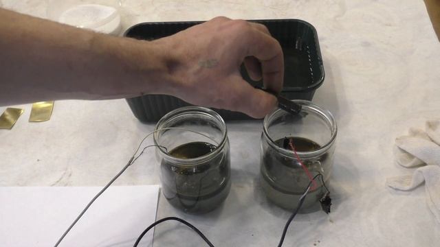 Травление Латуни Электролизом!