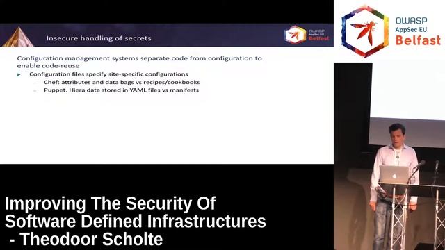 AppSec EU 2017 Improving The Security Of Software Defined Infrastructures by Theodoor Scholte смотреть онлайн