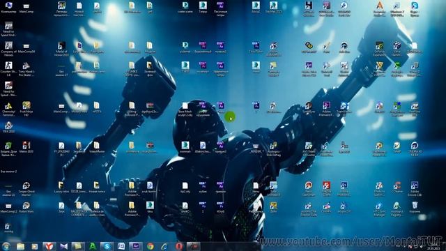 Как увеличить уменьшить значки на рабочем столе смотреть онлайн