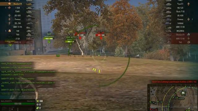 WorldOfTanks Средний танк Prototipo Standard B смотреть онлайн
