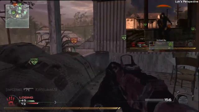 COD MW2 - Spawn Trapped Nuke + Dual Perspective смотреть онлайн