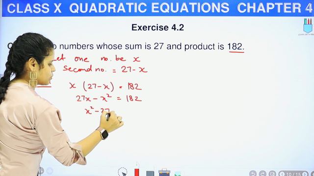 Ex 4.2 Q3 | Quadratic Equations | Chapter 4 | Class 10 Maths | NCERT смотреть онлайн