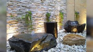 Как сделать водопад из камней в саду на даче