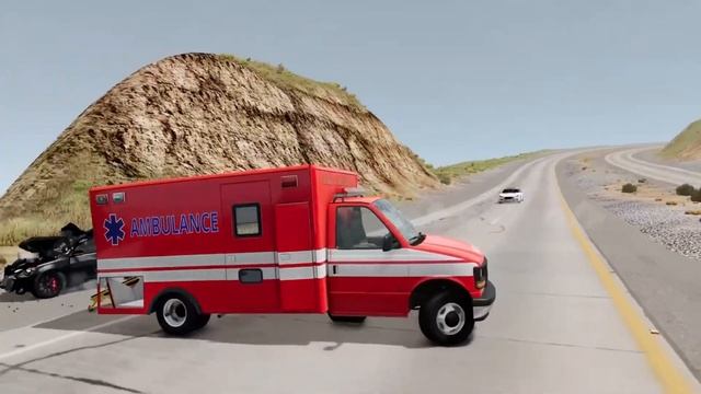Out Of Control Rollover Crashes #1 - BeamNG Drive Crashes смотреть онлайн