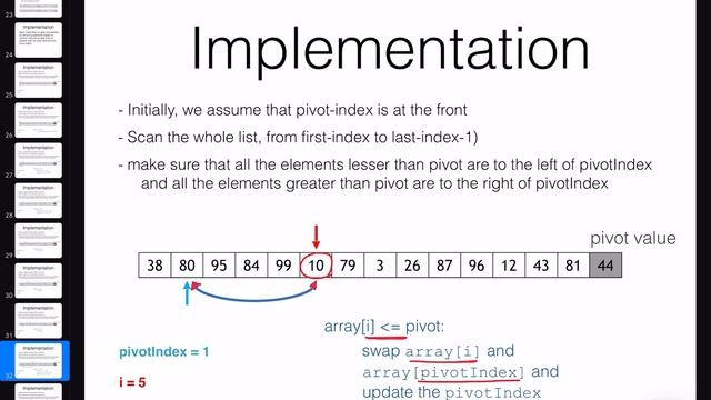 COMP251 - Data Structures and Algorithms - Sorting Algorithms - Quick Sort смотреть онлайн