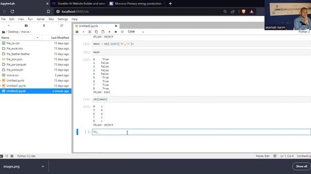 Tutorial10:Unique Values, Value Counts, and Membership смотреть онлайн