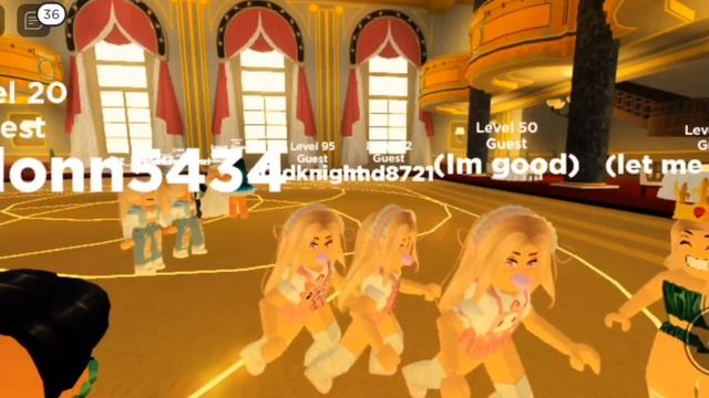 Roblox Ballroom Dance | Roblox role play game | Dress up game смотреть онлайн