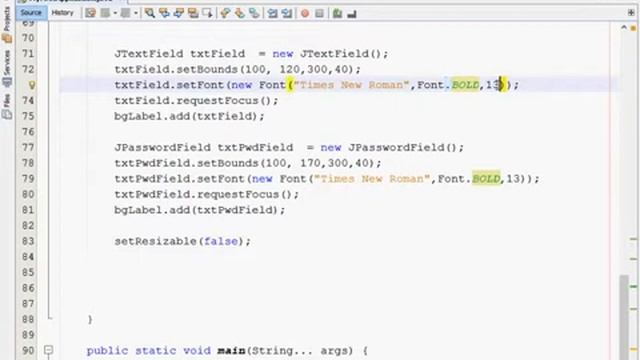 JAVA SWING GUI - LOGIN APPLICATION - PART 7 смотреть онлайн