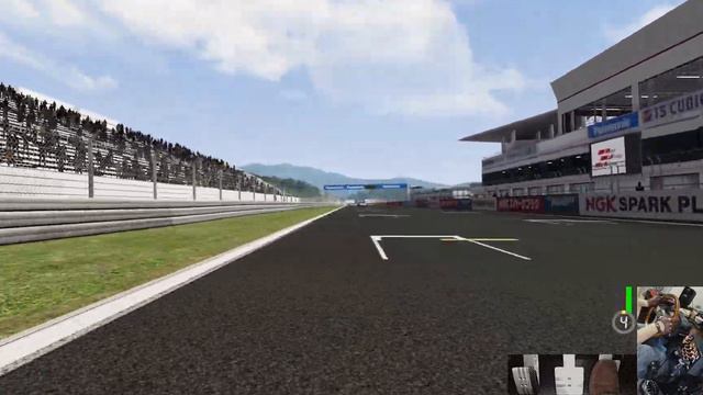 Assetto Corsa | Mazda Miata NA at Fuji Speedway (AC JP DMM Ver.) | Pedal & Wheel Onboard Cam смотреть онлайн