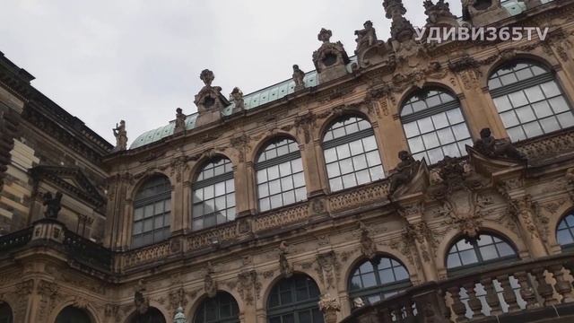 Цвингер (Zwinger) Германия. Земля Саксония. Дрезден. смотреть онлайн
