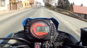 Kawasaki-Z750. Максимальная скорость.