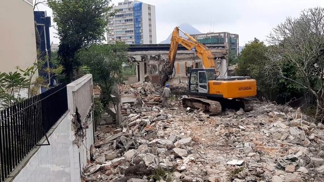 Demolição cm equipamento Hyundai 210 lc - 7 смотреть онлайн