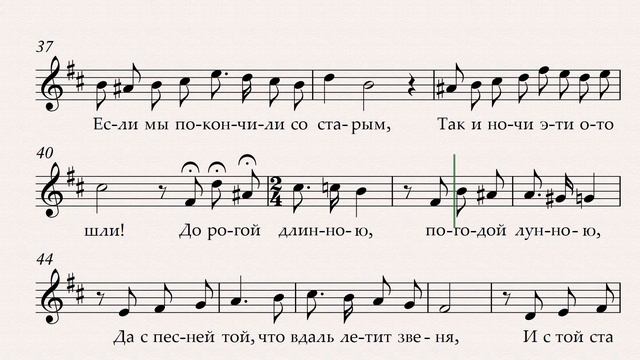 ДОРОГОЙ ДЛИННОЮ (ПЕРВЫЙ ВАРИАНТ) ФОРТЕПИАНО смотреть онлайн