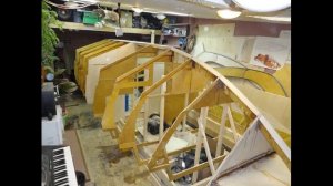 Строительство деревянного катера ч1.