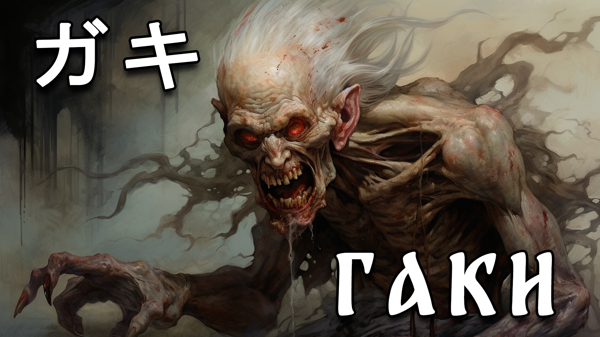 Гаки | Японская мифология | Ёкай смотреть онлайн