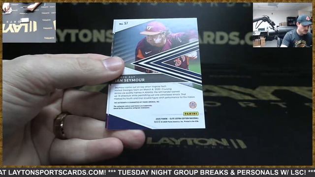 2020 Panini Elite Extra Edition Baseball Box Break for Stefan P смотреть онлайн