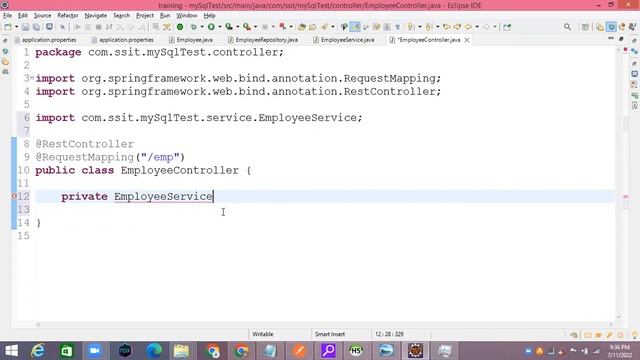 create spring boot project with mysql database in telugu by java temple - part2 || java temple смотреть онлайн