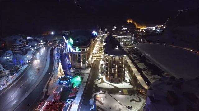 Сочи, Красная Поляна, Горки город. Январь 2016 смотреть онлайн