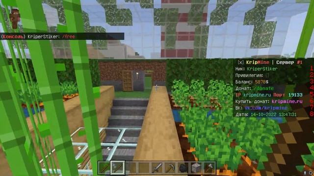 ЛУЧШИЙ СЕРВЕР МАЙНКРАФТ БЕДРОК 1.19.31 с БЕСПЛАТНЫМИ ПРИВИЛЕГИЯМИ! смотреть онлайн