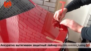 Инструкци по установке лип спойлера Mazda 6