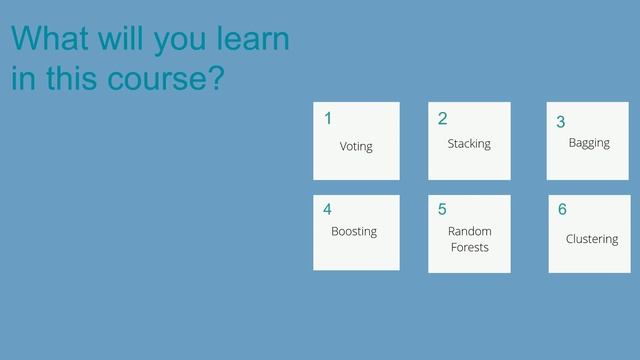 The Complete Ensemble Learning Course 2022 With Python On Udemy смотреть онлайн