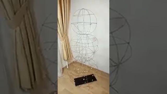 Волшебный Снеговик как из настоящего снега. смотреть онлайн