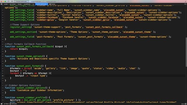 Part 8 - WordPress Theme Development - Activate Custom Theme Support Options смотреть онлайн