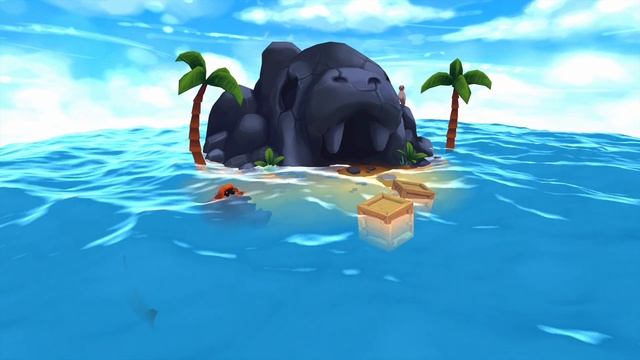 Stylized ocean scene created using Pixi3D - The 3D renderer for PixiJS смотреть онлайн