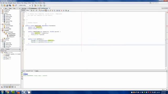 Beginners Java -Lesson22 -- Runnable interfaces смотреть онлайн