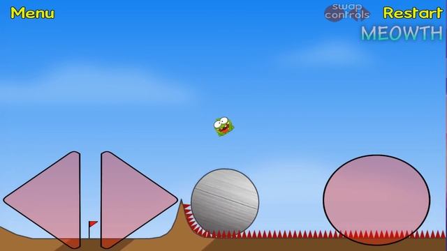 RED BALL 1 : Om Nom Ball Complete Game Walkthrough ALL LEVELS (1 - 17) with Boss Fight смотреть онлайн