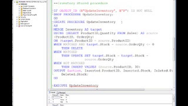 SQL Server 2008 - Merge TSQL Statement смотреть онлайн