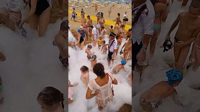 Пенное шоу Сан. Черноморец с Песчаное