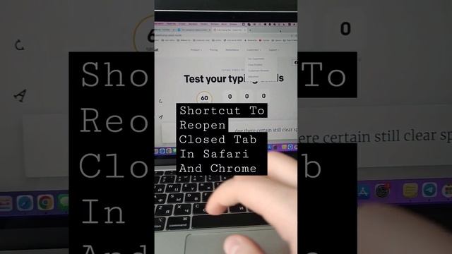 Reopen closed Tab in Safari or Chrome. Mac shortcuts. Useful tips for MacBook. смотреть онлайн