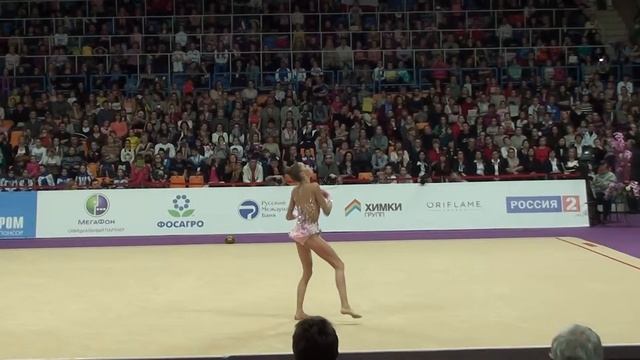 Мария Титова, (мяч), Maria Titova, (ball), GP 2014, Grand Prix, Moscow. смотреть онлайн