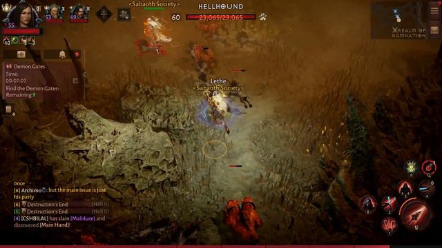 Diablo Immortal Demon Gate Quest смотреть онлайн