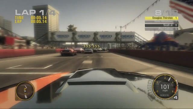 Race Driver: GRID Gameplay (PS3) смотреть онлайн
