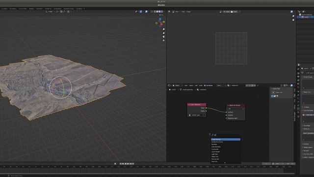 Запекание текстуры из файла фотограмметрии в Blender смотреть онлайн