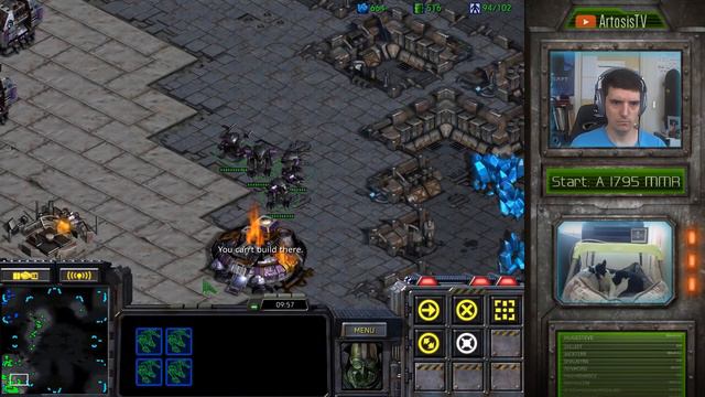 StarCraft Remastered - 1v1 (FPVOD) Artosis (T) vs forever-yOung (T) Circuit Breakers (1080p60FPS) смотреть онлайн