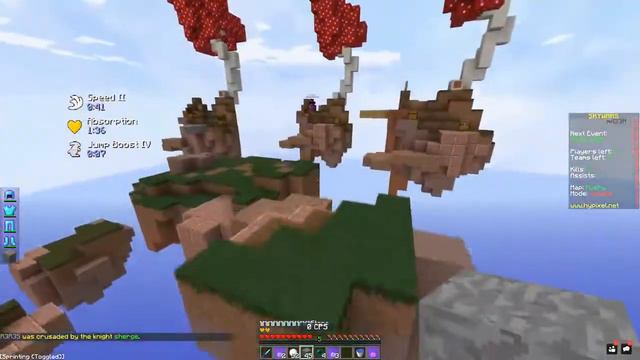 СКАЙ ВАРС НА HYPIXEL/// ТАПИНГ ПО КЛАВИАТУРЕ/// МАЙНКРАФТ смотреть онлайн