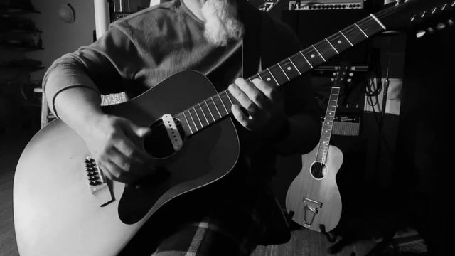 Recording King Dirty 30s 12 string open D “How it seems” смотреть онлайн
