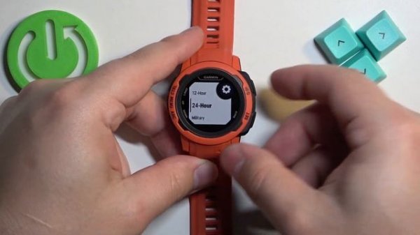 How to Change Date and Time Format on GARMIN Instinct 2s
