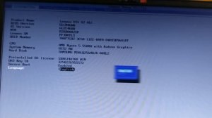 Entrar a la Bios Lenovo V15 G2