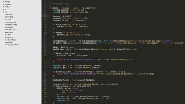 b 2 1 Как работает CS Cart ч 1 Контроллеры и шаблоны смотреть онлайн