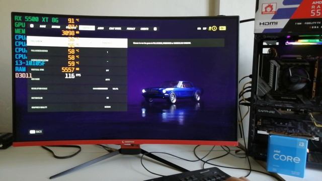 Need For Speed Heat - i3 10105F + RX 5500 XT 8GB Ram Low Medium High Ultra 1080p смотреть онлайн