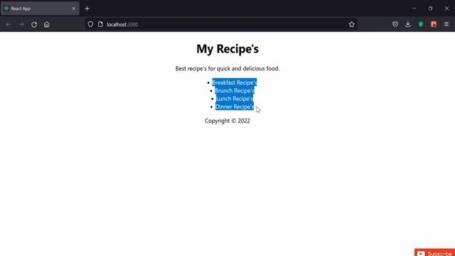 Components in React- #ReactJS - Full Course From Scratch смотреть онлайн