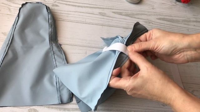 A tutorial on sewing mittens-crags of waterproof fabric | Как сшить рукавицы-краги из плащевки смотреть онлайн