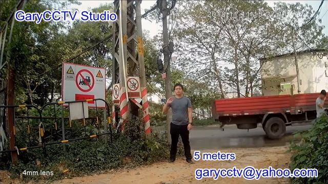 Compare CCTV Camera with different lens (2.8, 3.6, 6, 8mm) - GaryCCTV смотреть онлайн