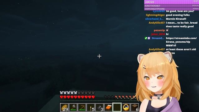 Kirana Yonome plays minecraft java for the first time смотреть онлайн