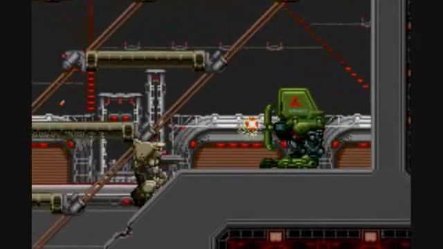 Gameplay - Cybernator SNES смотреть онлайн