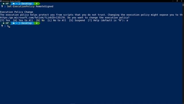 Windows Powershell Tutorial - Change Execution Policy смотреть онлайн